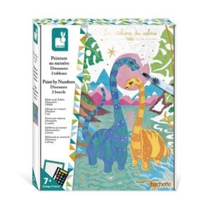 Paint by Numbers Dinosaurs
