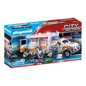 Playmobil 70936 Rescue Vehicles Ambulance with Lights and Sound