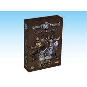 White/Black Monk (Genryu/Shakiko) Hero Pack: Sword & Sorcery