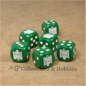 Italy Six-sided Dice: WWII Dice