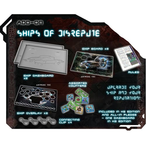 Core Space: First Born - Ships of Disrepute Expansion