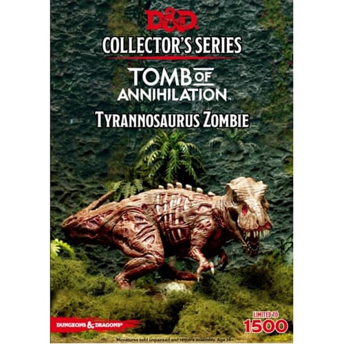 D&D Collector's Series Tomb of Annihiliation Miniature: Tyrannosaurus Zombie