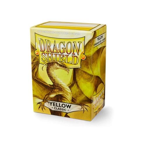 Dragon Shield Classic - Yellow (100 ct. in box)