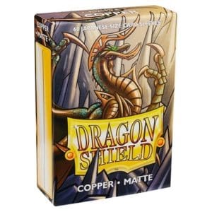 Dragon Shield Matte Japanese Size- Copper (60)