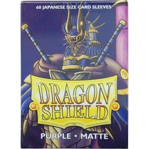 Dragon Shield Matte Japanese size - Purple (60 ct. In box)
