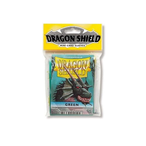 Dragon Shield Mini - Green (50 ct. in bag) Japanese Size