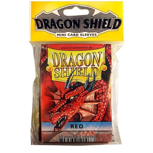 Dragon Shield Mini - Red (50 ct. in bag)