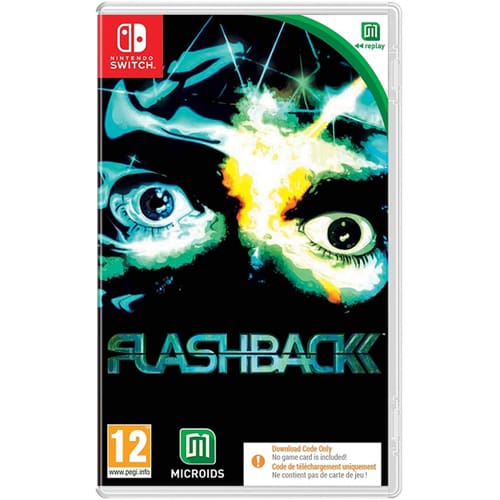 Flashback - Microids Replay (Code In A Box) - Nintendo Switch