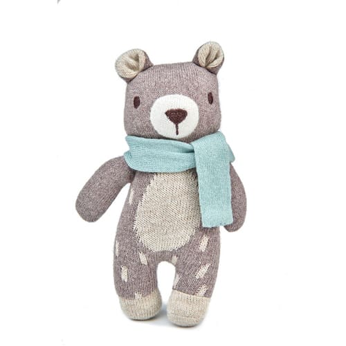 Fred The Bear Knitted Toy 18cm