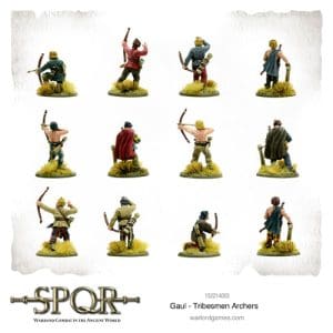 Gaul Tribesmen Archers
