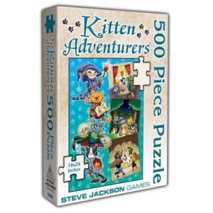 Kitten Adventurers Puzzle (500 Pieces)