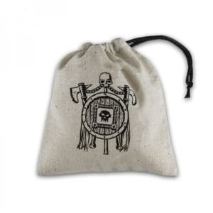 Orc Beige & Black Basic Dice Bag