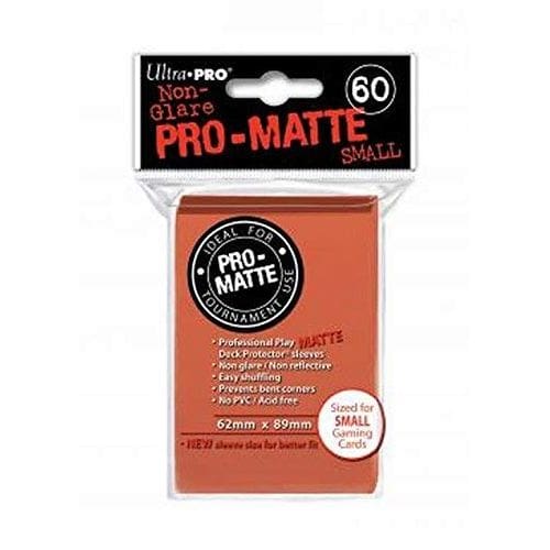 Pro Matte Small Peach Deck Protector Sleeves