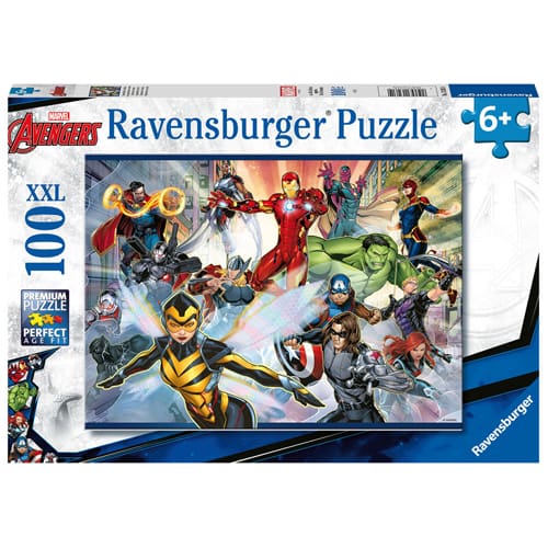 Ravensburger Marvel Avengers, XXL 100 piece Jigsaw Puzzle Ravensburger Marvel Avengers, XXL 100 piece Jigsaw Puzzle