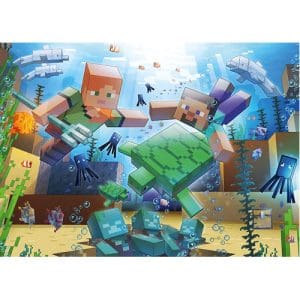 Ravensburger Minecraft Mosaic 1000 piece Jigsaw Puzzle