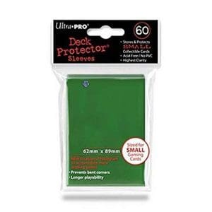 Small Green Deck Protector Sleeves