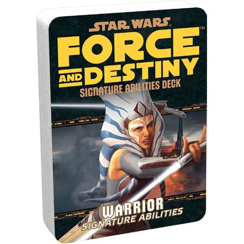 Star Wars Force and Destiny: Warrior Signature Abilities Deck