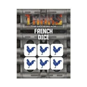 TANKS: The Modern Age Modern French Dice Set (6)