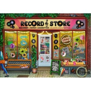 Ravensburger Vintage Vinyl 1000 piece Jigsaw Puzzle