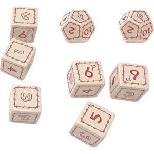 The One Ring RPG: White Dice Set