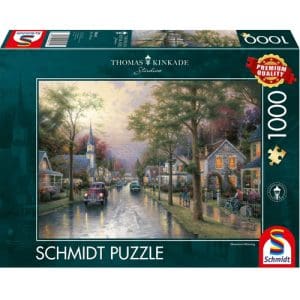 Thomas Kinkade: Hometown Morning (1000pc)