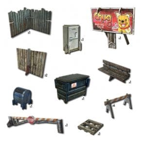 Urban Street Accessories II: Battle System Terrain