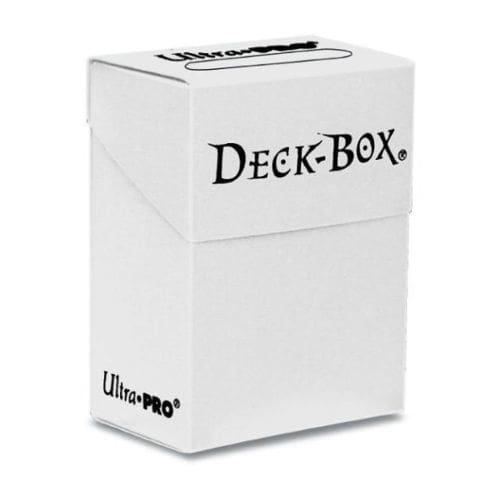White Deck Box Single