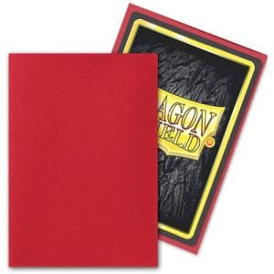 Dragon Shield Matte Japanese Size- Ruby (60)