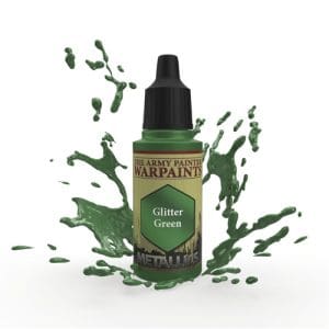 Army Painter Paint Metallics: Glitter Green