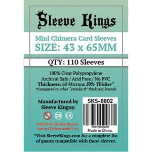 110 x Mini Chimera Card Sleeves (43mm x 65mm)