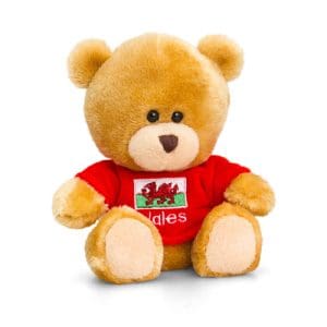 *A Grade* 14cm Pipp the Bear with Wales T-Shirt