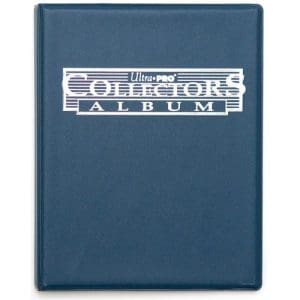 4-Pocket Blue Collectors Portfolio (A5)