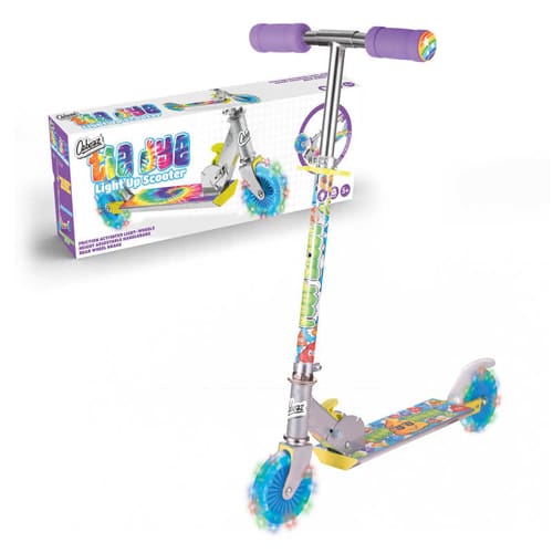*A Grade* Tie Dye Scooter With Flashing Wheels