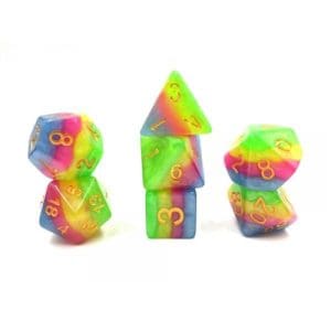 Acrylic Alchemy - Multi Layer - Blue, Pink, Yellow, Green