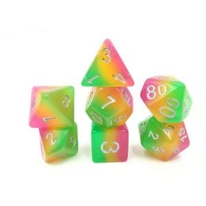 Acrylic Alchemy - Multi Layer - Pink, Yellow, Green