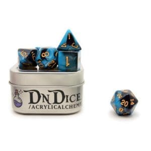 Acrylic Alchemy - Solid Blend, Blue/Black