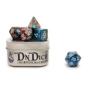 Acrylic Alchemy - Solid Blend, Blue/Brown