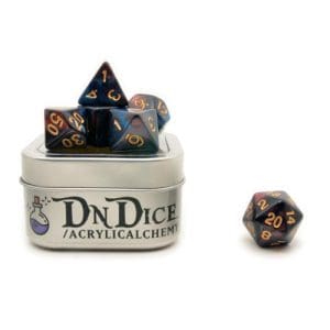 Acrylic Alchemy - Solid Blend, Dark Blue/Red