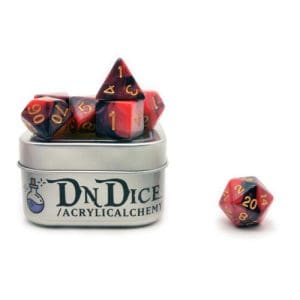 Acrylic Alchemy - Solid Blend, Red/Black