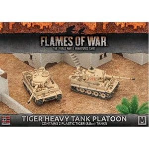 Afrika Korps Tiger 1e Heavy Tank Platoon (Plastic, x2)