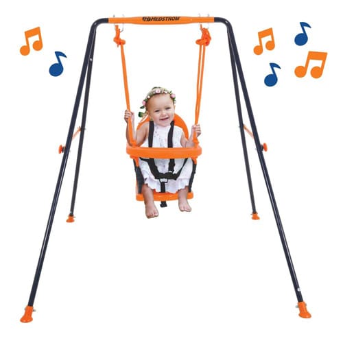 *B Grade* Hedstrom Musical Folding Toddler Swing