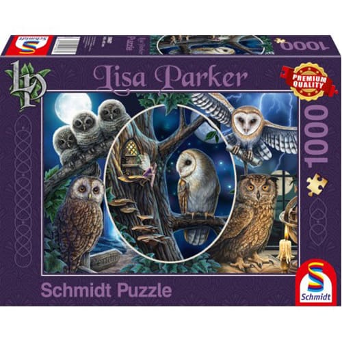 *B Grade* Lisa Parker: Mysterious owls (1000 pieces) *B Grade* Lisa Parker: Mysterious owls (1000 pieces)