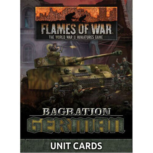 Bagration: German Command Cards Bagration: German Command Cards