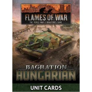 Bagration: Hungarian Unit Cards