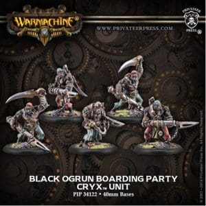 Black Ogrun Boarding Party Cryx Unit
