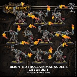 Blighted Trollkin Marauders