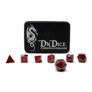 Bone Dragon - Black Chrome & Red