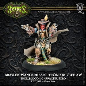Braylen Wanderheart, Trollkin Outlaw