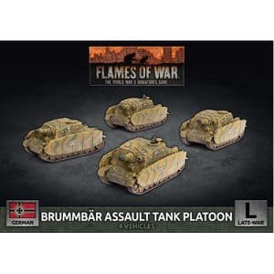 Brummbar Assault Tank Platoon (x4)