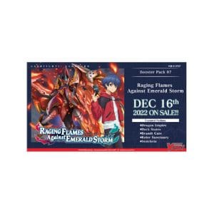 Cardfight!! Vanguard: willDress: Raging Flames Against Emerald Storm - Booster Pack 07